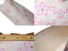 Load image into Gallery viewer, LOUIS VUITTON ルイヴィトン ハンドバッグ ポシェットアクセソワール チェリーブロッサム 村上隆氏 M92007 美品 中古 59249