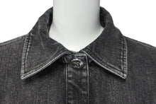Load image into Gallery viewer, CHANEL シャネル デニムジャケット ココマーク P74033V65658 コットン ポリエステル ビスコース グレー サイズ34 美品 中古 59253