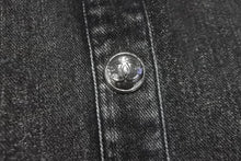 Load image into Gallery viewer, CHANEL シャネル デニムジャケット ココマーク P74033V65658 コットン ポリエステル ビスコース グレー サイズ34 美品 中古 59253