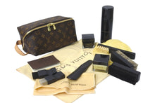 Load image into Gallery viewer, LOUIS VUITTON ルイヴィトン ポーチ シューケアキット モノグラムキャンバス シューズ メンテナンスセット M47925 美品 中古 59280