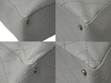 Load image into Gallery viewer, CHANEL シャネル ワイルドステッチ 2WAY チェーン ショルダーバッグ グレー 21番台 シルバー金具 ハンドバッグ 美品 中古 59282