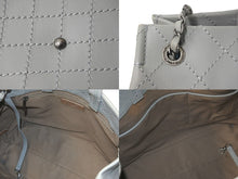 Load image into Gallery viewer, CHANEL シャネル ワイルドステッチ 2WAY チェーン ショルダーバッグ グレー 21番台 シルバー金具 ハンドバッグ 美品 中古 59282