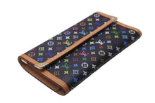 Load image into Gallery viewer, LOUIS VUITTON ルイ ヴィトン 三つ折り長財布 M92658 ポルトフォイユ インターナショナル モノグラム ノワール 美品 中古 59283