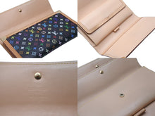 Load image into Gallery viewer, LOUIS VUITTON ルイ ヴィトン 三つ折り長財布 M92658 ポルトフォイユ インターナショナル モノグラム ノワール 美品 中古 59283
