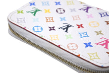 Load image into Gallery viewer, LOUIS VUITTON ルイヴィトン コインケース ジッピーコインパース M93741 モノグラムマルチカラー ホワイト 美品 中古 59284