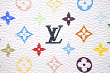 Load image into Gallery viewer, LOUIS VUITTON ルイヴィトン コインケース ジッピーコインパース M93741 モノグラムマルチカラー ホワイト 美品 中古 59284