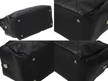 Load image into Gallery viewer, 極美品 CHANEL シャネル パリビアリッツ ワンショルダーバッグ キャンバス A34205 11番台 ブラック シルバー金具 中古 59288