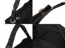 Load image into Gallery viewer, 極美品 CHANEL シャネル パリビアリッツ ワンショルダーバッグ キャンバス A34205 11番台 ブラック シルバー金具 中古 59288