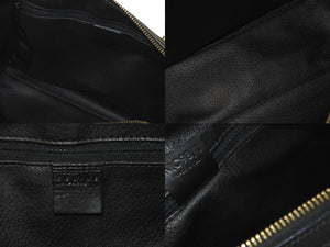 CELINE セリーヌ ハンドバッグ マカダム柄 MC98/1 ヴィンテージ ブラック ブラウン PVC 美品 中古 59296