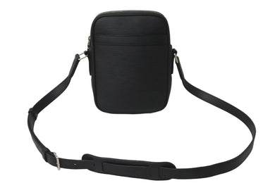 極美品 LOUIS VUITTON ルイヴィトン ショルダーバッグ ダヌーヴPM NM M51694 エピレザー ブラック 中古 59299