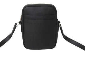 極美品 LOUIS VUITTON ルイヴィトン ショルダーバッグ ダヌーヴPM NM M51694 エピレザー ブラック 中古 59299