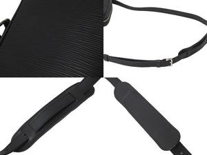 極美品 LOUIS VUITTON ルイヴィトン ショルダーバッグ ダヌーヴPM NM M51694 エピレザー ブラック 中古 59299