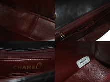 Load image into Gallery viewer, CHANEL シャネル チェーンショルダーバッグ ミニマトラッセ20 5番台 ラムスキン ブラック ゴールド 美品 中古 59304