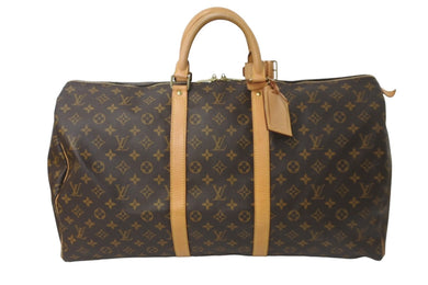 LOUIS VUITTON ルイヴィトン ボストンバッグ キーポル55 モノグラム M41424 ゴールド金具 美品 中古 59308