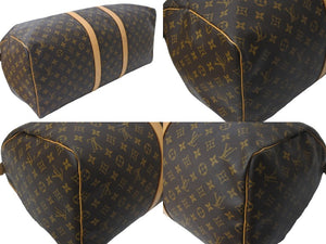 LOUIS VUITTON ルイヴィトン ボストンバッグ キーポル55 モノグラム M41424 ゴールド金具 美品 中古 59308