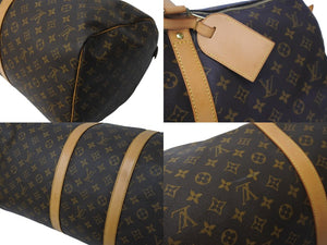 LOUIS VUITTON ルイヴィトン ボストンバッグ キーポル55 モノグラム M41424 ゴールド金具 美品 中古 59308