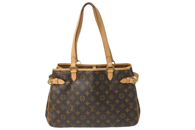 LOUIS VUITTON ルイヴィトン ショルダーバッグ バティニョールオリゾンタル M51154 モノグラム ブラウン 美品 中古 59310