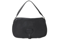 画像をギャラリービューアに読み込む, PRADA プラダショルダーバッグ ワンショルダー VIT.DAINO BN0526 ブラック レザー 美品 中古 59312 