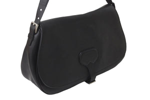 PRADA プラダショルダーバッグ ワンショルダー VIT.DAINO BN0526 ブラック レザー 美品 中古 59312 