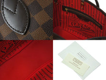 Load image into Gallery viewer, LOUIS VUITTON ルイヴィトン ダミエ ネヴァーフルPM トートバッグ N51109 ロゴ 肩掛け ハンドバッグ 美品 中古 59314