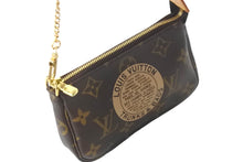 Load image into Gallery viewer, 極美品 LOUIS VUITTON ルイヴィトン ポーチ M60153 ミニ ポシェット アクセソワール T&amp;B ブラウン ゴールド金具 中古 59315
