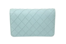 Load image into Gallery viewer, 極美品 CHANEL シャネル ショルダーバッグ ワイルドステッチ チェーン ウォレット 29番台 ブルー系 レザー シルバー金具 中古 59321