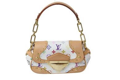 LOUIS VUITTON ルイヴィトン ハンドバッグ ワンショルダー マリリン モノグラムマルチカラー ブロン M40127 美品 中古 59324