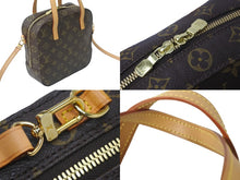 Load image into Gallery viewer, 極美品 LOUIS VUITTON ルイヴィトン ハンドバッグ スポンティーニ M47500 モノグラム ブラウン 中古 59333