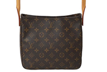 Load image into Gallery viewer, LOUIS VUITTON ルイヴィトン モノグラム ルーピングMM ワンショルダーバッグ M51146 ブラウン 美品 中古 59334