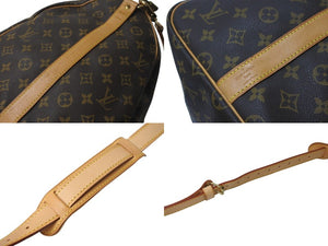 LOUIS VUITTON ルイヴィトン モノグラム キーポルバンドリエール55 ボストンバッグ ブラウン M41414 旅行バッグ 良品 中古 59335