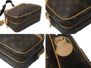 LOUIS VUITTON ルイヴィトン ショルダーバッグ リポーターPM M45254 モノグラム ブラウン 美品 中古 59336