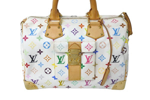 LOUIS VUITTON ルイヴィトン ハンドバッグ スピーディ30 ブロン モノグラム・マルチカラー M92643 美品 中古 59337