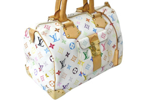 LOUIS VUITTON ルイヴィトン ハンドバッグ スピーディ30 ブロン モノグラム・マルチカラー M92643 美品 中古 59337