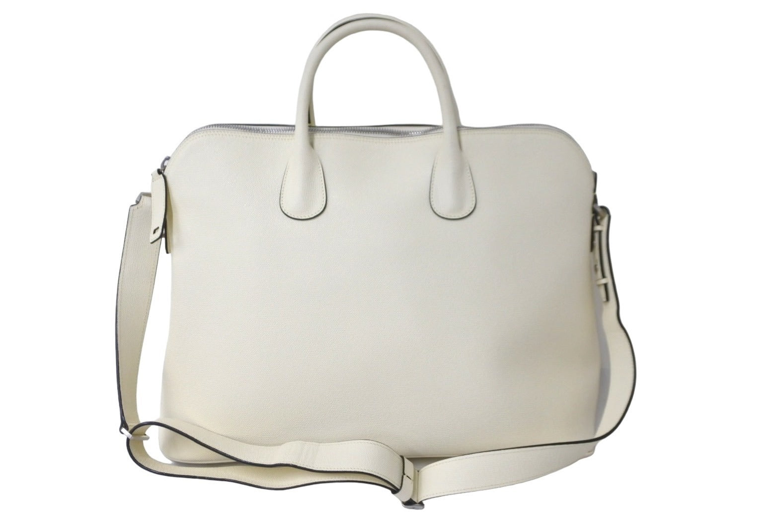 美品✨ ヴァレクストラ イジィデ レザー クラッチ ホワイト バッグ 美