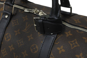 LOUIS VUITTON ルイヴィトン モノグラム マカサー キーポル バンドリエール55 ボストンバッグ 2WAY M56714 美品 中古 59344