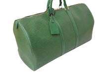 Load image into Gallery viewer, LOUIS VUITTON ルイヴィトン ボストンバッグ M42944 キーポル60 エピレザー グリーン 美品 中古 59345
