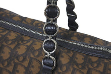 Load image into Gallery viewer, Christian Dior クリスチャンディオール ハンドバッグ トロッター パピヨン型 リボン ブラウン PVC レザー シルバー金具 良品 中古 59346