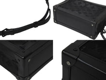 Load image into Gallery viewer, LOUIS VUITTON ルイヴィトン ショルダーバッグ ソフトトランク M53964 メッシュ レザー ブラック 美品 中古 59347