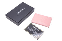 Load image into Gallery viewer, 極美品 CHANEL シャネル カードケース 8番台 ココマーク ピンク キャビアスキン 中古 59349