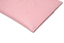 Load image into Gallery viewer, 極美品 CHANEL シャネル カードケース 8番台 ココマーク ピンク キャビアスキン 中古 59349