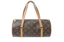 Load image into Gallery viewer, LOUIS VUITTON ルイヴィトン ハンドバッグ パピヨン26 モノグラムキャンバス ブラウン M51386 美品 中古 59364