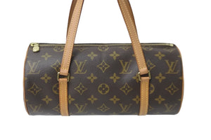 LOUIS VUITTON ルイヴィトン ハンドバッグ パピヨン26 モノグラムキャンバス ブラウン M51386 美品 中古 59364