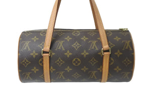 LOUIS VUITTON ルイヴィトン ハンドバッグ パピヨン26 モノグラムキャンバス ブラウン M51386 美品 中古 59364