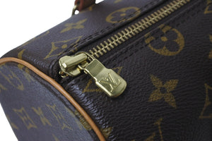 LOUIS VUITTON ルイヴィトン ハンドバッグ パピヨン26 モノグラムキャンバス ブラウン M51386 美品 中古 59364