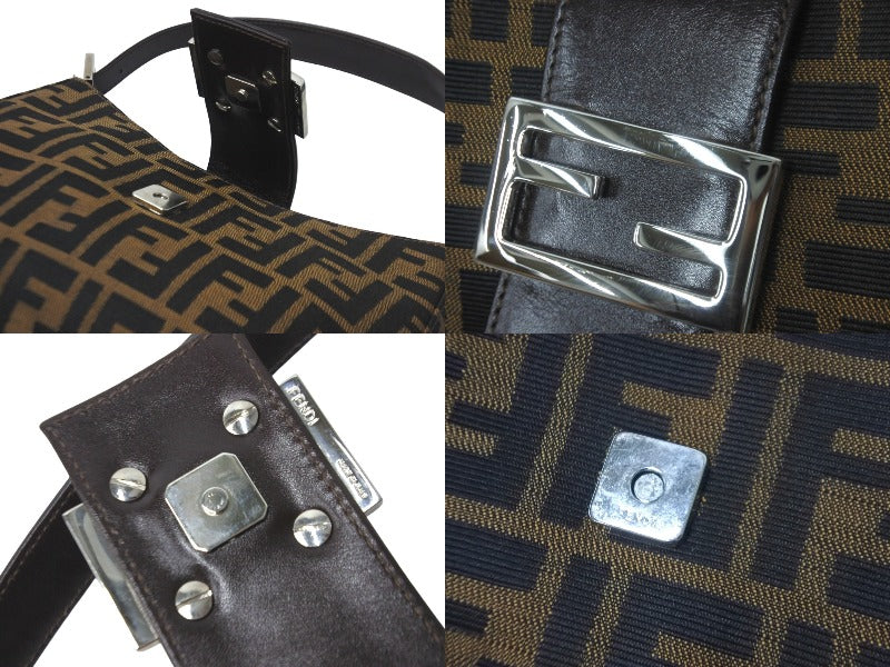 フェンディ / FENDI ワンショルダーバッグ ズッカ柄 ブラウン