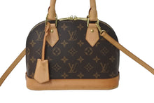 Load image into Gallery viewer, LOUIS VUITTON ルイヴィトン ハンドバッグ アルマBB モノグラムキャンバス 2wayショルダーバッグ ブラウン M53152 美品 中古 59372