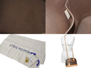 LOUIS VUITTON ルイヴィトン ハンドバッグ アルマBB モノグラムキャンバス 2wayショルダーバッグ ブラウン M53152 美品 中古 59372