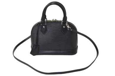 LOUIS VUITTON ルイヴィトン ハンドバッグ アルマ BB エピレザー M40862 ICチップ ノワール 良品 中古 59373