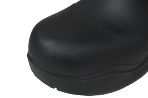 BOTTEGA VENETA ボッテガヴェネタ パドル アンクルブーツ ブラック ゴム サイズ41 640045V00P01000 美品 中古 59394