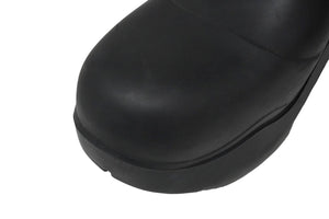 BOTTEGA VENETA ボッテガヴェネタ パドル アンクルブーツ ブラック ゴム サイズ41 640045V00P01000 美品 中古 59394